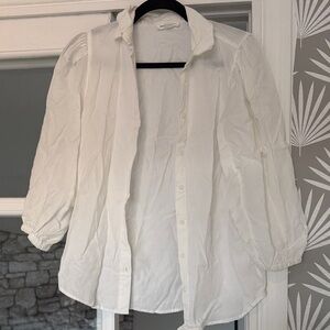 beachlunchlounge White Button Down Shirt